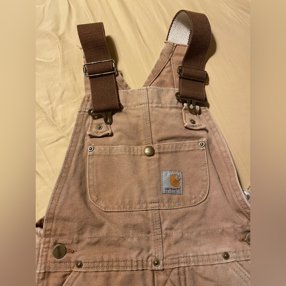 Carhartt boys quilted overall